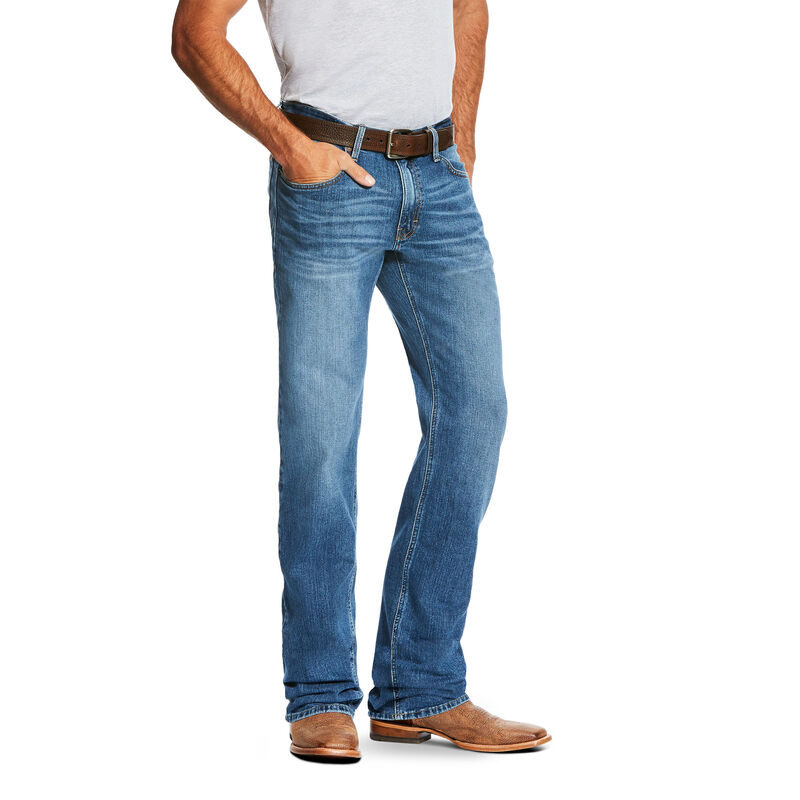 Ariat Jeans Herren - M2 Relaxed Stretch Legacy Boot Cut Blau ( PCRHA-8391 )